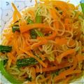 watsun's cooksnap of when they made 人参と蒟蒻の塩麹炒め.