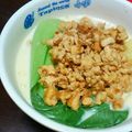 mimimisk's cooksnap of when they made 糖質オフ！豆腐肉味噌と豆乳で本格坦々麺☆.