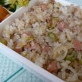 ピンクのたまご's cooksnap of when they made 豚肉とネギのマヨ醤油チャーハン☆.