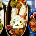 そらいろは's cooksnap of when they made お弁当 キャラ弁♡うさぎちゃん♡.