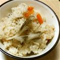 yucatsu's cooksnap of when they made ホカホカ美味しい♡舞茸の炊き込みご飯.
