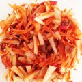 トントンくつくつ's cooksnap of when they made 人参と煮林檎のバルサミコ酢デザートサラダ.