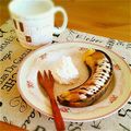 あやぽむCafé♡♡'s cooksnap of when they made 私の簡単おやつ♪焼きバナナ.