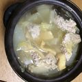 になつっこ's cooksnap of when they made 【離乳食にも】ふわふわ鶏だんごの水炊き♪.