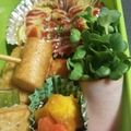 らぶKitty☆'s cooksnap of when they made お弁当に☆ハムのかいわれ巻き.