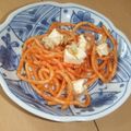きらり流れ星's cooksnap of when they made チーズinスパゲティナポリタン　とろり♪.
