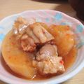 まきーころ's cooksnap of when they made 鶏肉と大根のピリ辛煮（圧力鍋使用）.