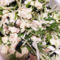 ♡ぷーさん♡'s cooksnap of when they made 水菜と豆腐のサラダ.