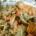 AKIRA大魔王's cooksnap of when they made 簡単 鮭のフライパン蒸し焼き.