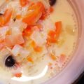 yuri827's cooksnap of when they made あったか♪野菜の豆乳スープ♪.