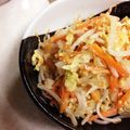 あんずてぃー☆'s cooksnap of when they made お給料日前に♥もやしの彩りおかず60円.