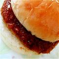 きゃんら's cooksnap of when they made 人には出せない。でもウマイ！ハンバーガー.