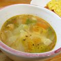 たよたひママ's cooksnap of when they made セロリまるごとスープ.