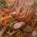 海璃っちmama's cooksnap of when they made 喫茶店風ナポリタン☆.