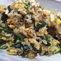 Ricks's cooksnap of when they made じゃことほうれん草のチャーハン.