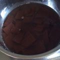 月のひつじ's cooksnap of when they made 目からうろこ？生チョコケーキ.