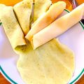 myacooking's cooksnap of when they made 水と粉だけ！モチモチクレープ生地.