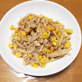 kaepyon's cooksnap of when they made おつまみ＆お弁当に☆えのきコーンの梅和え.