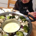 risukoto's cooksnap of when they made お鍋でチーズフォンデュ.