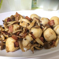 K/S's cooksnap of when they made 里芋ときのこの炒めもの.