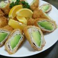 ゆかわ家's cooksnap of when they made 豚とアボカドのくるくるロールカツ.