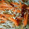 ゆうゆう７２７'s cooksnap of when they made 10分副菜☆白滝と人参のゆかり和え.