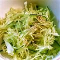 きえんず's cooksnap of when they made キャベツと胡瓜の鶏ガラスープ和え.