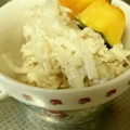 やすらー's cooksnap of when they made もちっ！しゃき！里芋と大根の簡単サラダ.
