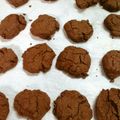 くらり子's cooksnap of when they made バレンタインに簡単チョコクッキー♪.