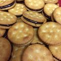 ★イワンコフ☆'s cooksnap of when they made 簡単!リッツで生チョコサンド.