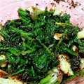 みれいく's cooksnap of when they made ★ほうれん草とカリカリ油揚げのごま和え.