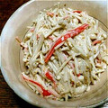 きんさんぎんさん's cooksnap of when they made えのきとカニカマのマヨ和え.