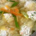 こっこちゃーん's cooksnap of when they made 肉団子スープ★中華.