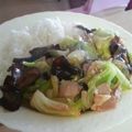 サーフブレイド's cooksnap of when they made 豚薄切り肉とキャベツのあんかけご飯.