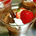 Cｈoｃo's cooksnap of when they made 簡単♡チョコムース.