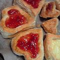 めぎゅみるく★'s cooksnap of when they made ハートのカスタードパイ.