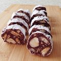 ♪あきママ♪'s cooksnap of when they made 計量いらず！バレンタイン♡サラミチョコ.
