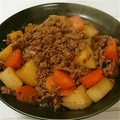 にゃたでここ's cooksnap of when they made 意外としっかり者！挽き肉じゃが.