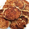 Hanachico's cooksnap of when they made いわし☆おからバーグ.