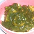 たえこけし's cooksnap of when they made ほうれん草のチキンカレー.