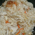 くまくりちゃん's cooksnap of when they made 簡単炊飯器任せ☆鶏ごぼうの炊き込みご飯.