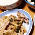 chm★'s cooksnap of when they made 茹で豚のねぎダレ和え.