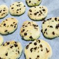 nodarisao's cooksnap of when they made チョコチップサブレ♡サクサク♡簡単♡.