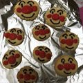 ☆やなすえ☆'s cooksnap of when they made HMで簡単♪アンパンマンｸｯｷｰ.