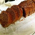 ぽえち's cooksnap of when they made サラダ油で♪チョコパウンドケーキ.