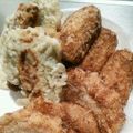 precious☆'s cooksnap of when they made ☆リメイク☆　ポテサラのちくわ揚げ♪.