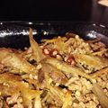 ゆきほしつき's cooksnap of when they made ピリッと☆豚肉とごぼうの時雨煮.
