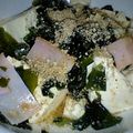 京美人's cooksnap of when they made 豆腐とワカメのゴマサラダ.