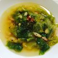 ma_chary's cooksnap of when they made レタスと大豆のほっこりスープ煮込み.