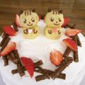 SUN子's cooksnap of when they made プチシューde動物（リス・トナカイ等）.